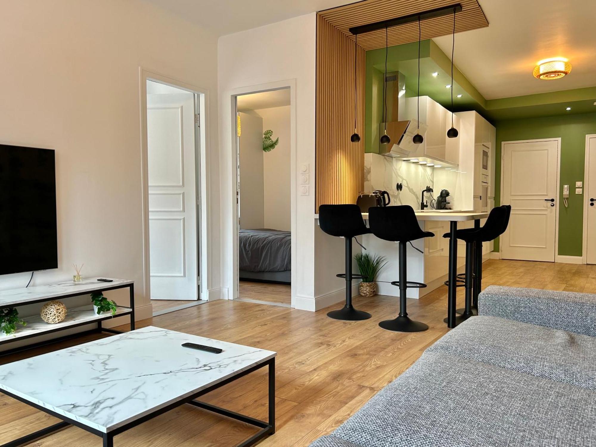 Le Chardon- Appartement 2Chambres- Avec Stationnement Nancy Eksteriør billede